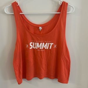 Orangetheory 2020 Summit Crop Top, Small